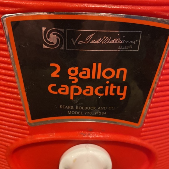 Vintage seers roebuck and company water cooler - Picture 2 of 7